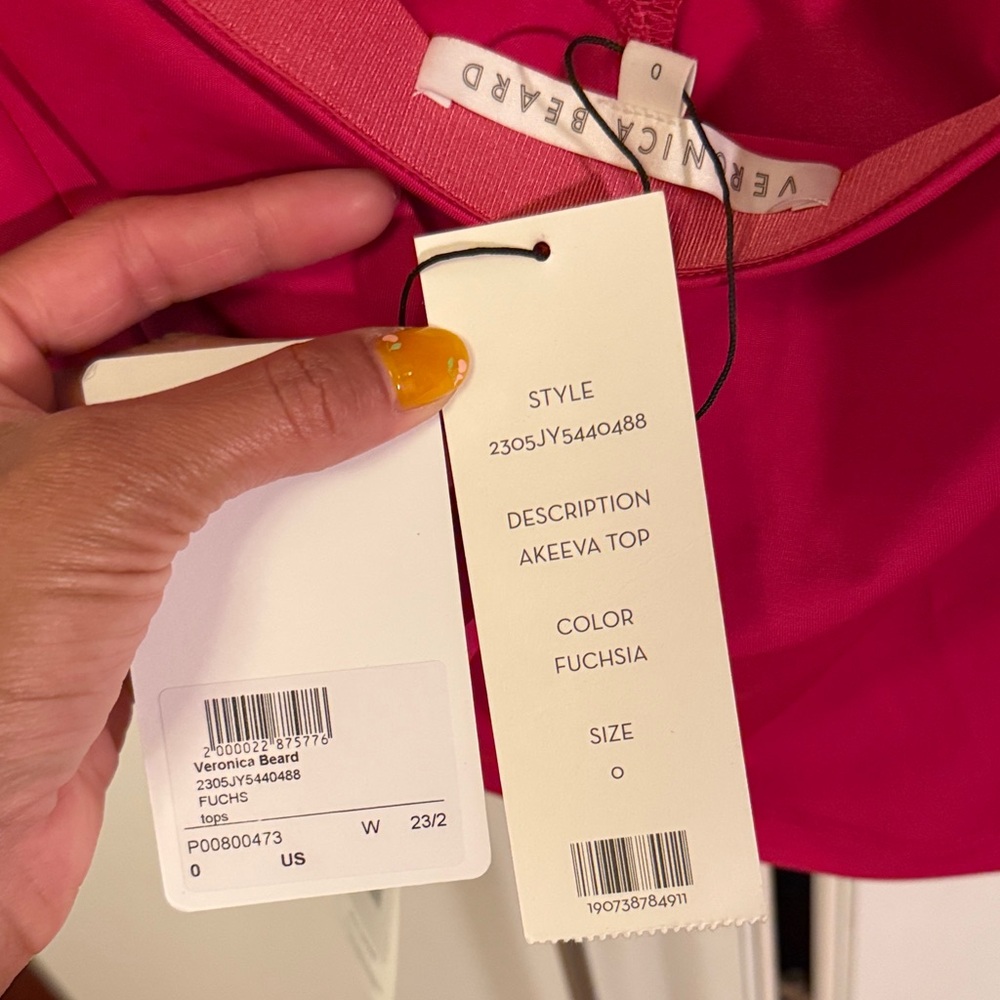Veronica Beard Akeeva top NWT - Picture 2 of 9